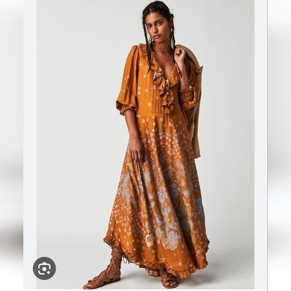 Free People Dresses & Skirts - NWT Free People Talsey Maxi Dress Size Small